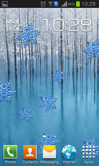 Scarica gratis sfondi animati Winter by Charlyk lwp per telefoni di Android e tablet.