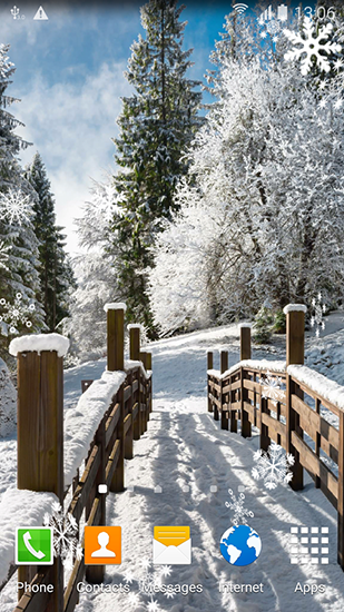 Winter landscapes - scaricare  sfondi animati per Android di cellulare gratuitamente.