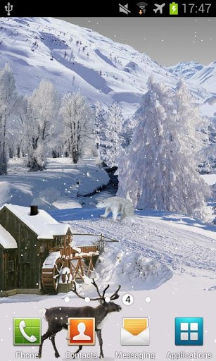 Winter white - scaricare Paesaggio sfondi animati per Android di cellulare gratuitamente.