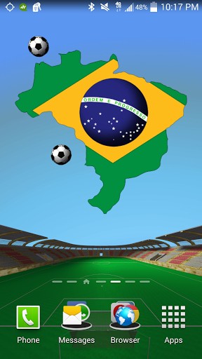 Brazil: World cup - scaricare sfondi animati per Android 4.0.1 di cellulare gratuitamente.