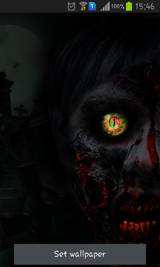Zombie eye - scaricare sfondi animati per Android 4.3 di cellulare gratuitamente.