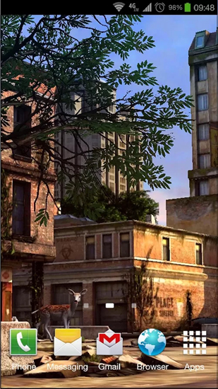 Screenshot dello Schermo Apocalyptic City sul cellulare e tablet.