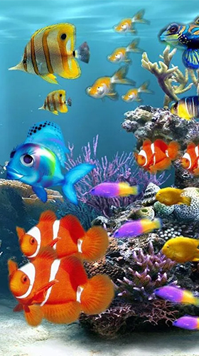 Screenshot dello Schermo Aquarium by Red Stonz sul cellulare e tablet.