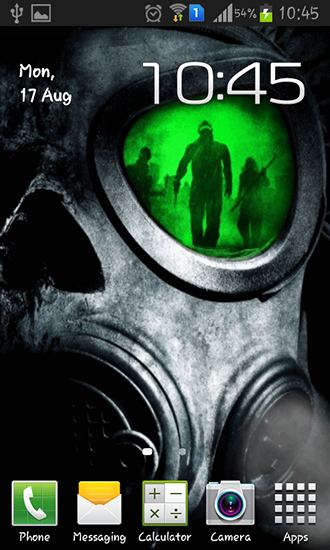 Scaricare Army: Gas mask — sfondi animati gratuiti per l'Android su un Desktop. 