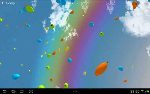 Scaricare Balloons 3D — sfondi animati gratuiti per l'Android su un Desktop. 