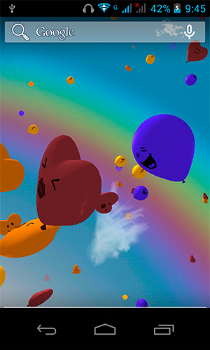 Scaricare Balls 3D — sfondi animati gratuiti per l'Android su un Desktop. 