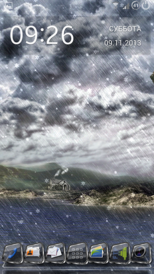 Scaricare Beautiful seasons weather — sfondi animati gratuiti per l'Android su un Desktop. 