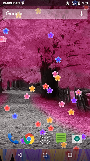 Scaricare Blossom — sfondi animati gratuiti per l'Android su un Desktop. 
