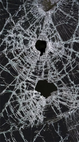 Screenshot dello Schermo Broken glass by Cosmic Mobile sul cellulare e tablet.