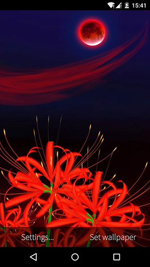 Scaricare Butterfly and flower 3D — sfondi animati gratuiti per l'Android su un Desktop. 
