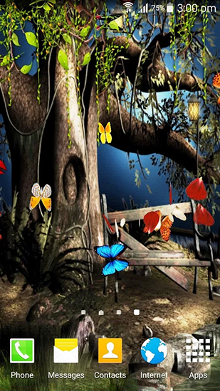 Scaricare Butterfly: Nature — sfondi animati gratuiti per l'Android su un Desktop. 