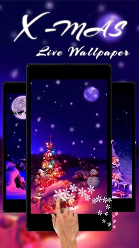 Screenshot dello Schermo Christmas tree by Live Wallpaper Workshop sul cellulare e tablet.