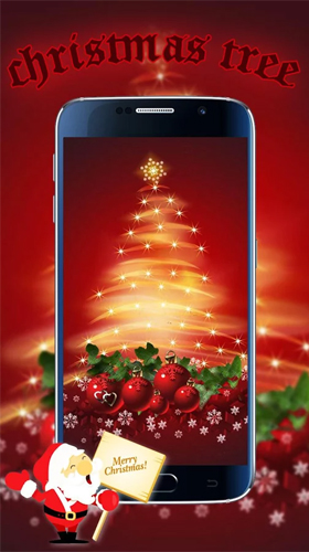 Screenshot dello Schermo Christmas tree by Live Wallpapers Studio Theme sul cellulare e tablet.