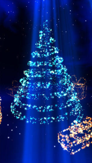 Screenshot dello Schermo Christmas sul cellulare e tablet.