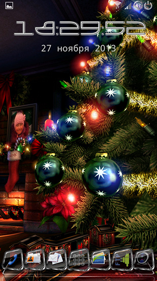 Scaricare Christmas HD — sfondi animati gratuiti per l'Android su un Desktop. 