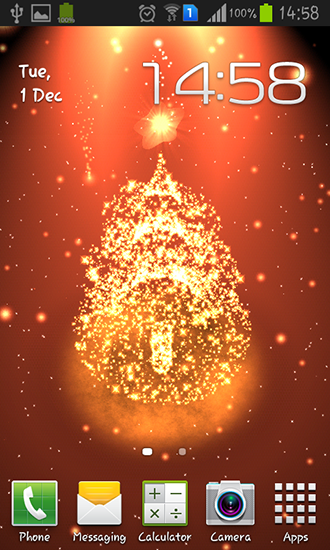 Scaricare Christmas tree — sfondi animati gratuiti per l'Android su un Desktop. 