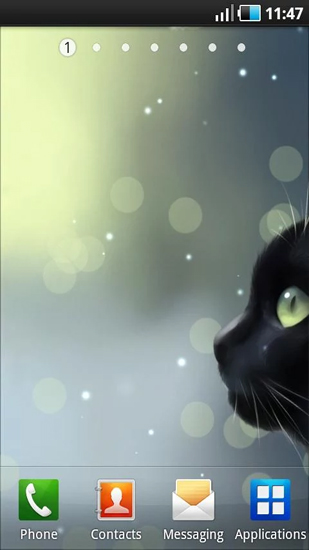 Screenshot dello Schermo Curious Cat sul cellulare e tablet.