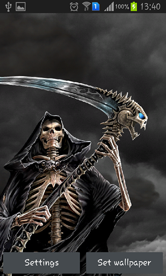 Scaricare Dark death — sfondi animati gratuiti per l'Android su un Desktop. 
