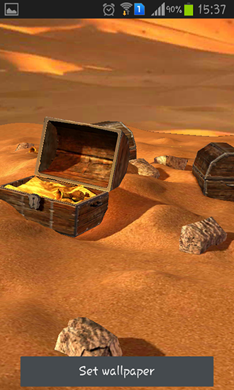 Scaricare Desert treasure — sfondi animati gratuiti per l'Android su un Desktop. 