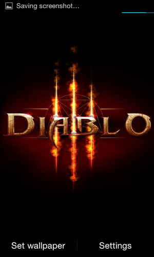 Scaricare Diablo 3: Fire — sfondi animati gratuiti per l'Android su un Desktop. 