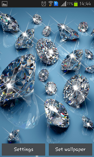 Scaricare Diamonds — sfondi animati gratuiti per l'Android su un Desktop. 