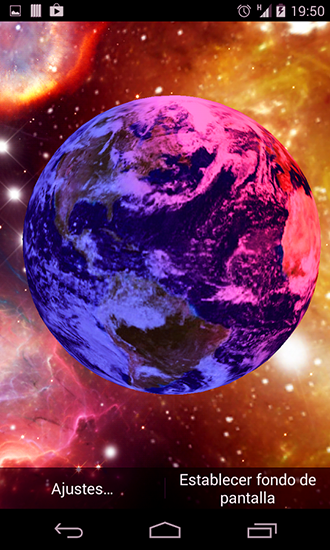 Scaricare Earth 3D — sfondi animati gratuiti per l'Android su un Desktop. 