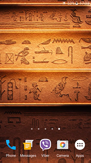 Scaricare Egyptian theme — sfondi animati gratuiti per l'Android su un Desktop. 