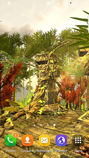 Scaricare Fantasy nature 3D — sfondi animati gratuiti per l'Android su un Desktop. 