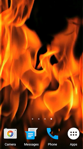 Screenshot dello Schermo Fire by Pawel Gazdik sul cellulare e tablet.