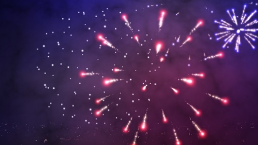 Scaricare Fireworks deluxe — sfondi animati gratuiti per l'Android su un Desktop. 