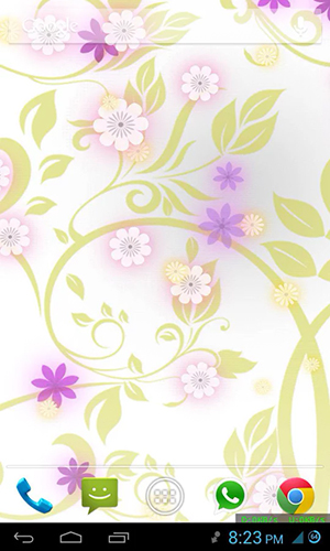Scaricare Flowers by Dutadev — sfondi animati gratuiti per l'Android su un Desktop. 
