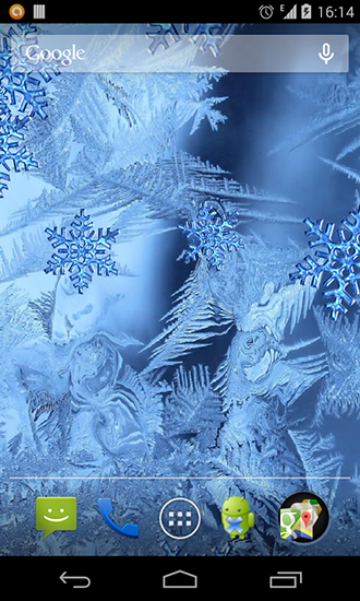 Scaricare Frozen glass — sfondi animati gratuiti per l'Android su un Desktop. 