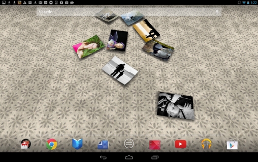 Scaricare Gallery 3D — sfondi animati gratuiti per l'Android su un Desktop. 