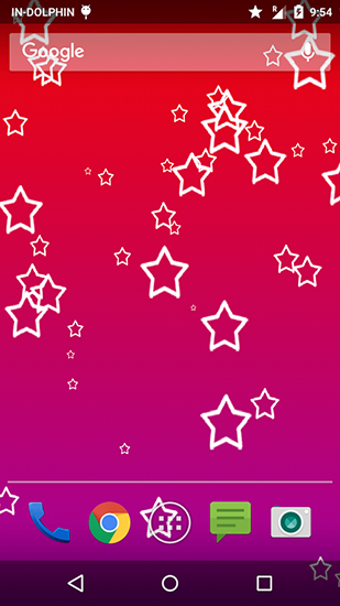 Scaricare Glitter star — sfondi animati gratuiti per l'Android su un Desktop. 
