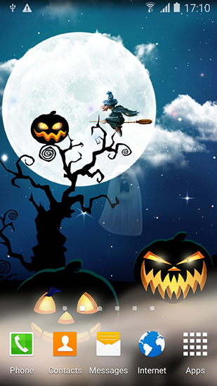 Scaricare Halloween by Blackbird wallpapers — sfondi animati gratuiti per l'Android su un Desktop. 