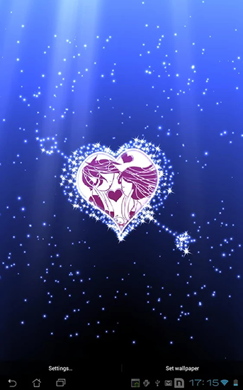 Scaricare Hearts by Aqreadd studios — sfondi animati gratuiti per l'Android su un Desktop. 
