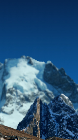 Screenshot dello Schermo High Mountains sul cellulare e tablet.