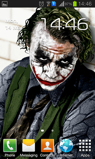 Scaricare Joker — sfondi animati gratuiti per l'Android su un Desktop. 