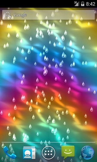 Scaricare Light rain — sfondi animati gratuiti per l'Android su un Desktop. 