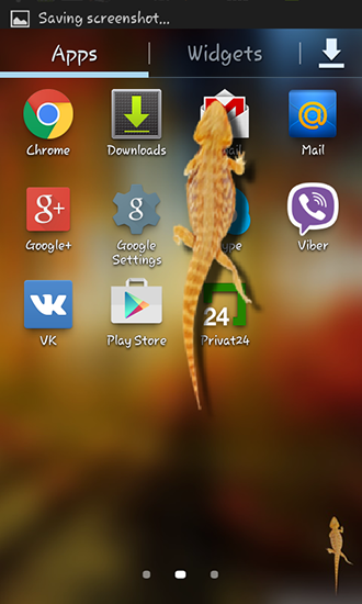 Scaricare Lizard in phone — sfondi animati gratuiti per l'Android su un Desktop. 