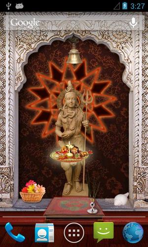 Scaricare Lord Shiva 3D: Temple — sfondi animati gratuiti per l'Android su un Desktop. 