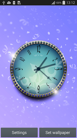 Scaricare Magic clock — sfondi animati gratuiti per l'Android su un Desktop. 