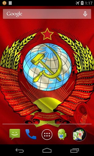 Scaricare Magic flag: USSR — sfondi animati gratuiti per l'Android su un Desktop. 