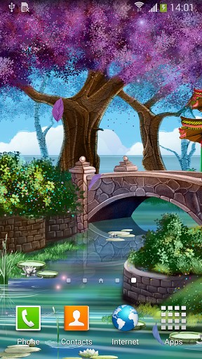 Scaricare Magic garden — sfondi animati gratuiti per l'Android su un Desktop. 