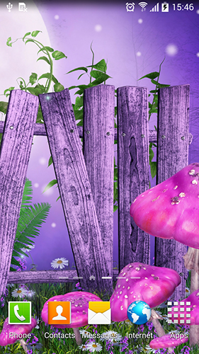 Scaricare Magic mushroom — sfondi animati gratuiti per l'Android su un Desktop. 
