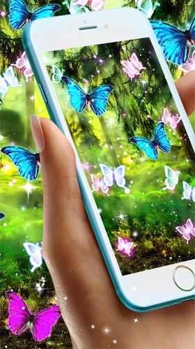 Screenshot dello Schermo Magical forest by HD Wallpaper themes sul cellulare e tablet.