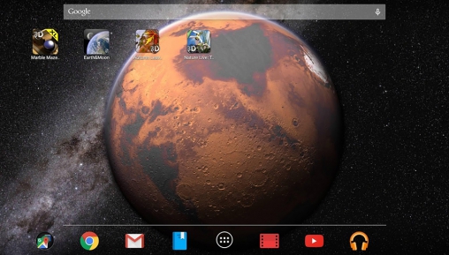 Scaricare Mars — sfondi animati gratuiti per l'Android su un Desktop. 