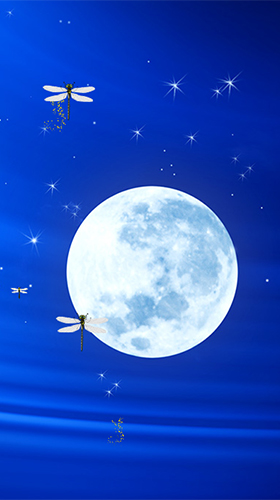 Screenshot dello Schermo Moonlight by Fantastic Live Wallpapers sul cellulare e tablet.
