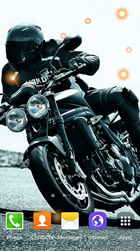 Screenshot dello Schermo Motorcycle by Free Wallpapers and Backgrounds sul cellulare e tablet.