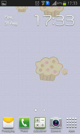 Scaricare Muffins — sfondi animati gratuiti per l'Android su un Desktop. 